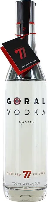 Vodka "Goral Master" 0.7l