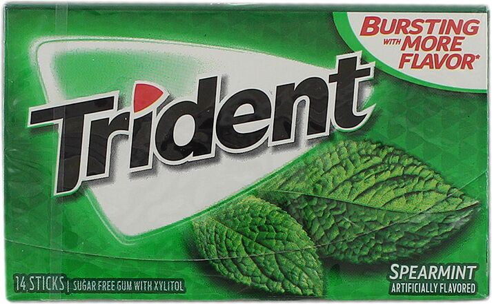 Chewing gum "Trident" Spearmint