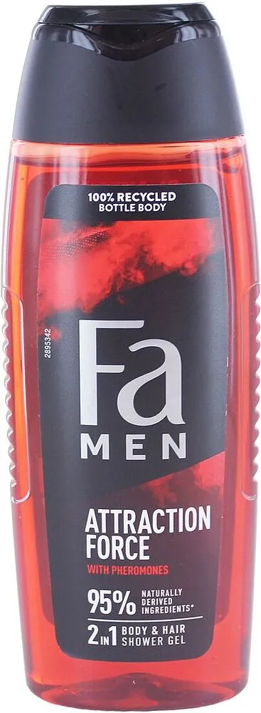 Shampoo-shower gel "Fa Men Attraction Force" 250ml
