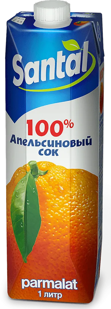 Сок ''Santal'' 1л Апельсин