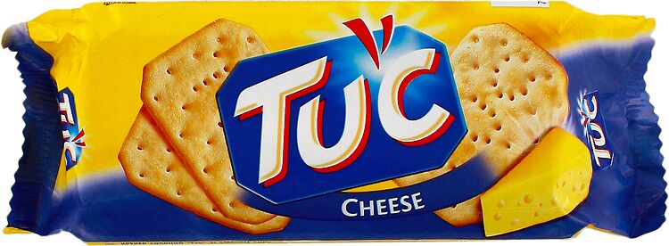 Крекеры со вкусом сыра "Tuc" 100г 