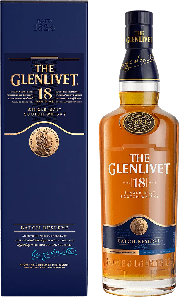 Վիսկի «The Glenlivet 18» 0.7լ 