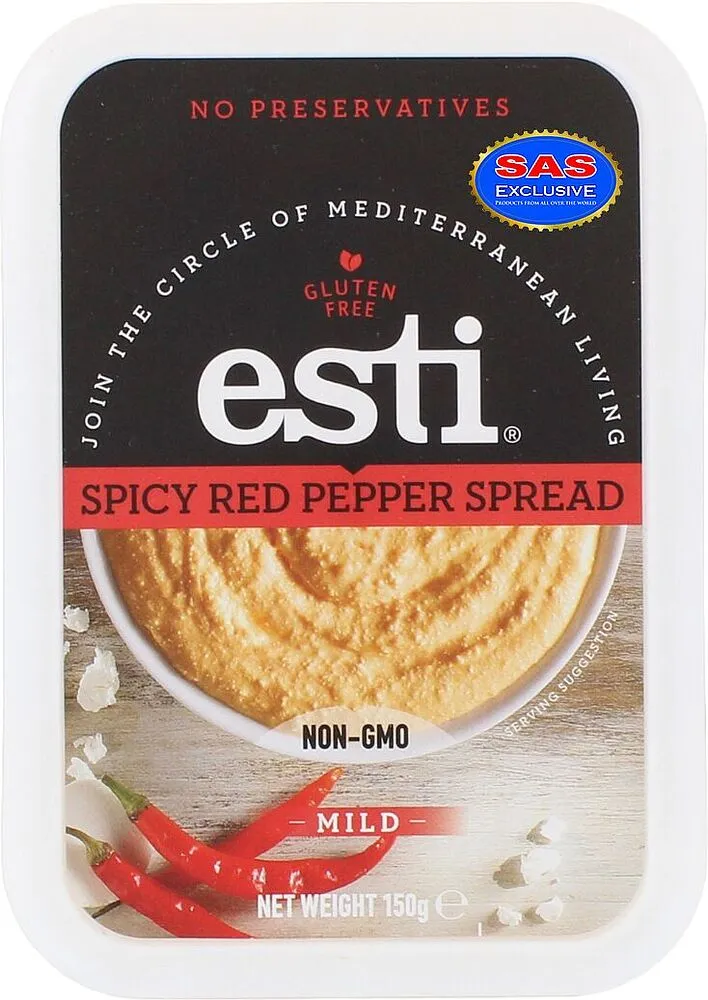 Red pepper sauce "Esti" 150g
