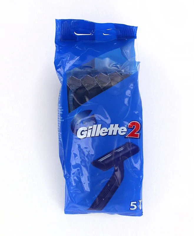 Станок для бритья "Gillette 2" 5шт.