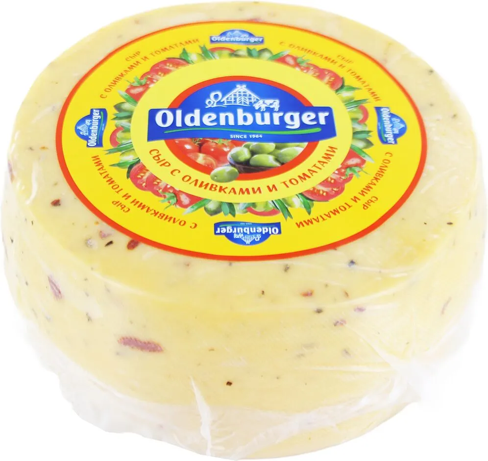 Сыр с оливками и томатами "Oldenburger"