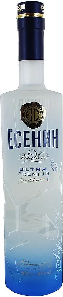 Vodka "Esenin Ultra Premium" 0.5l