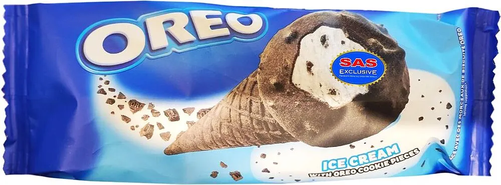 Պաղպաղակ վանիլային «Oreo Cone» 68.5գ