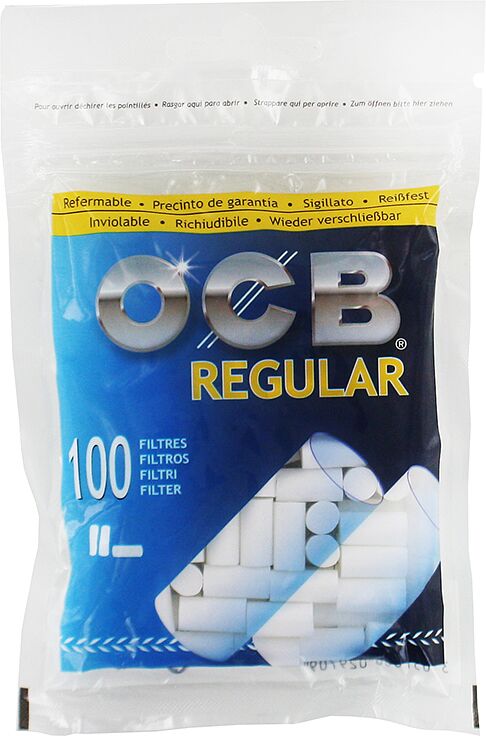 Filter for tobacco "OCB Regular" 100pcs