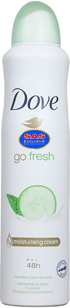 Antiperspirant-deodorant "Dove Go Fresh" 250ml