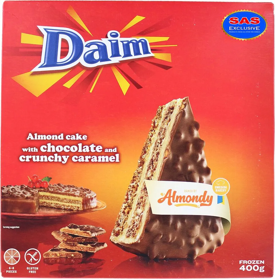 Տորթ շոկոլադե «Daim» 450գ