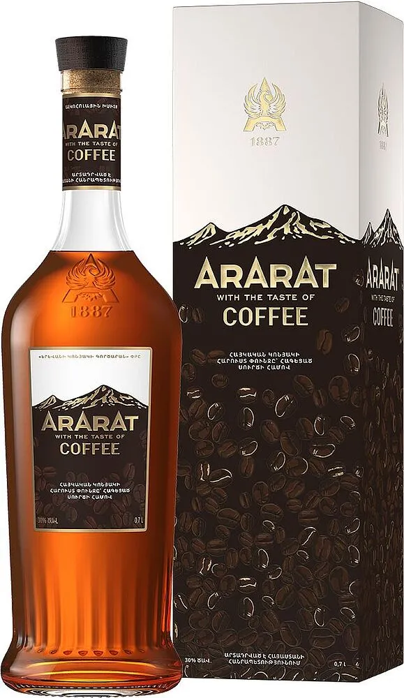 Коньяк кофейный "Ararat" 0.7л Кофе