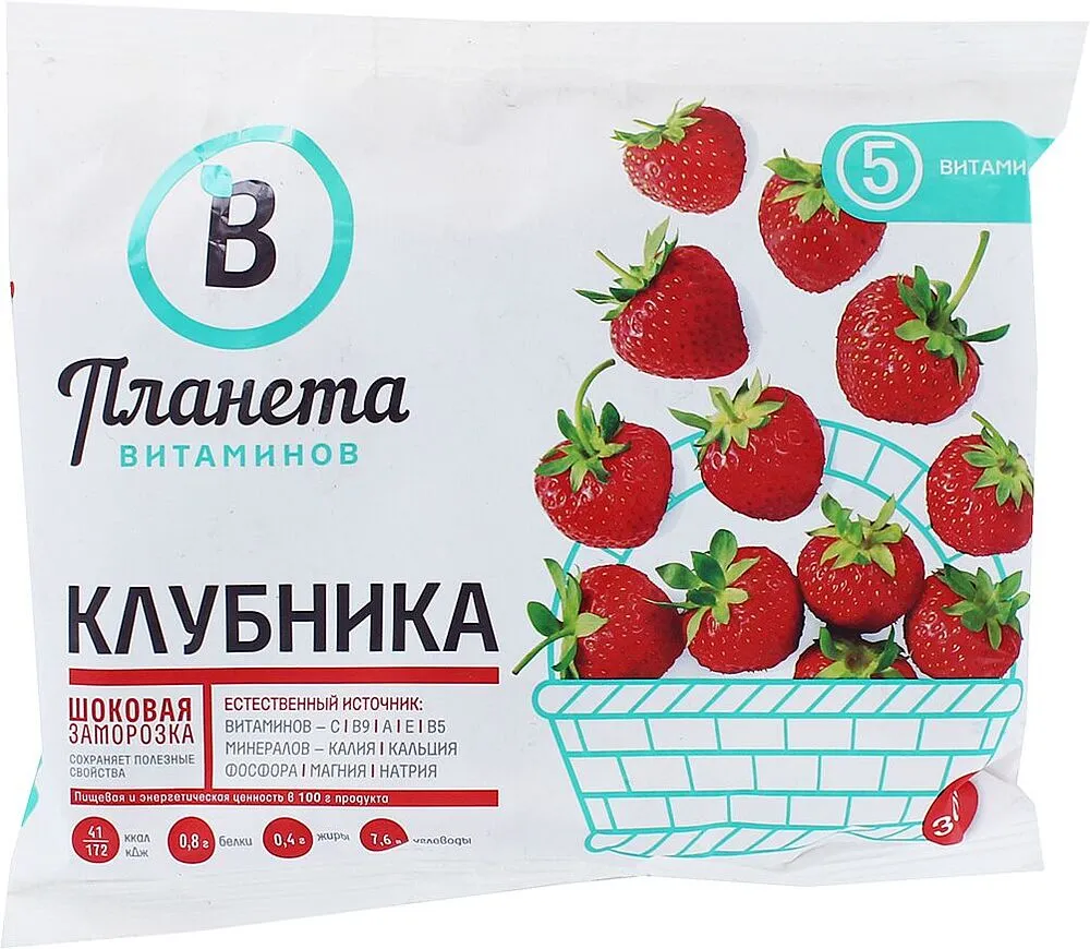 Frozen strawberry "Planeta Vitaminov" 300g