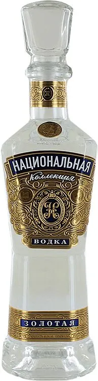 Vodka "Национальная Коллекция Золотая" 500ml