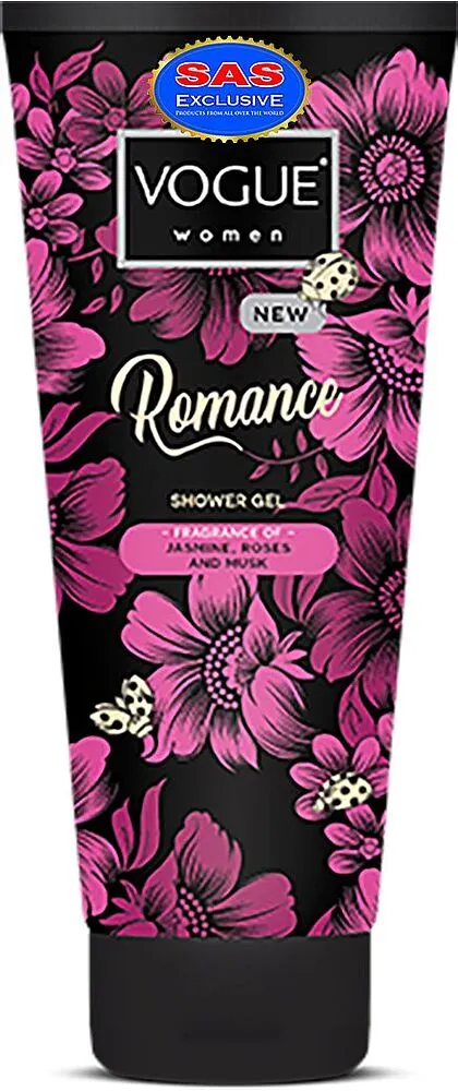 Гель для душа "Vogue Romance" 200мл