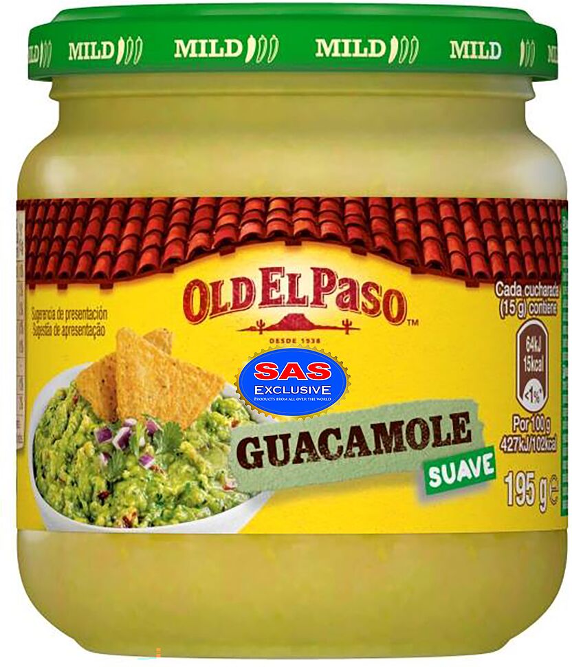 Соус гуакамоле "Old El Paso Guacamole" 195мл