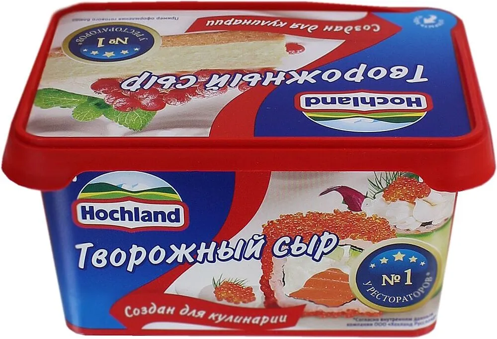 Сыр творожный "Hochland" 400г 