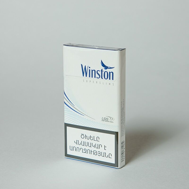 Ծխախոտ «Winston Super Slims Blue»  