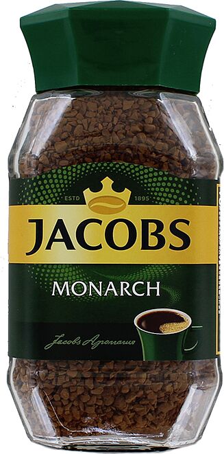 Кофе растворимый "Jacobs Monarch" 190г