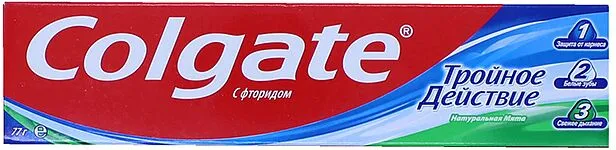 Зубная паста "Colgate Triple Action" 50мл 