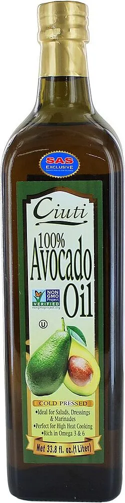 Avocado oil "Ciuti" 1l
