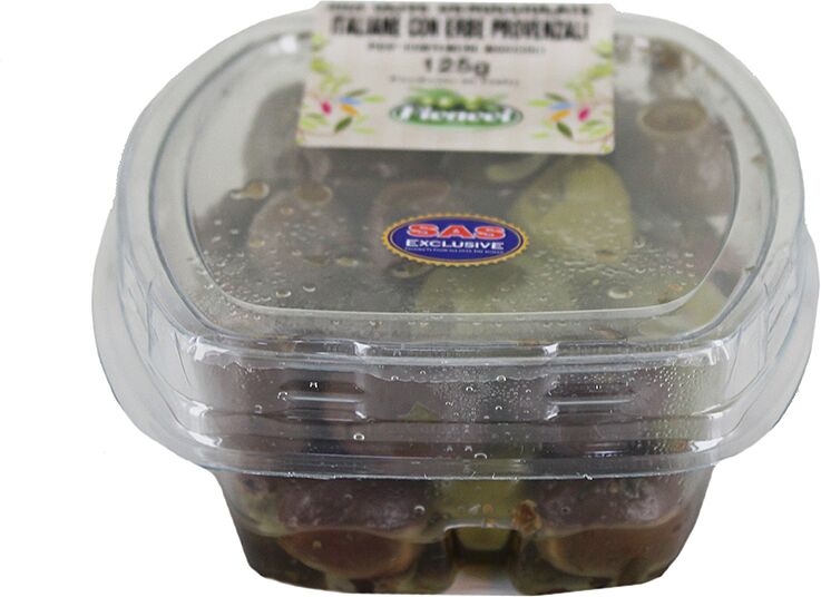 Pitted olives "Ficacci Mix Olive Denocciolate" 125g