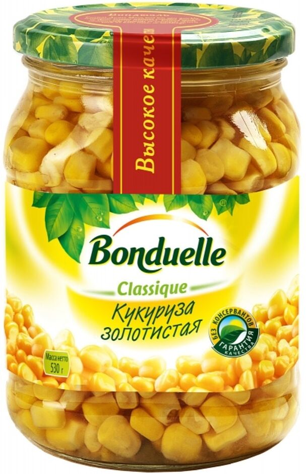 Кукуруза "Bonduelle" 530г
