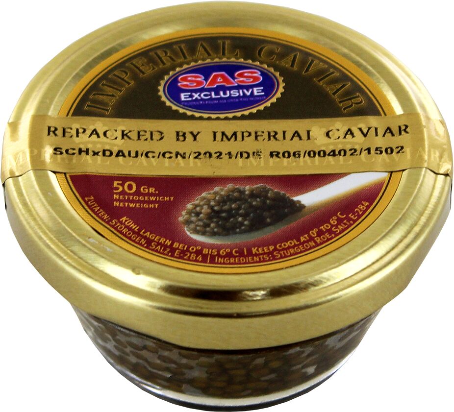 Black caviar "Imperial Caviar"  50g