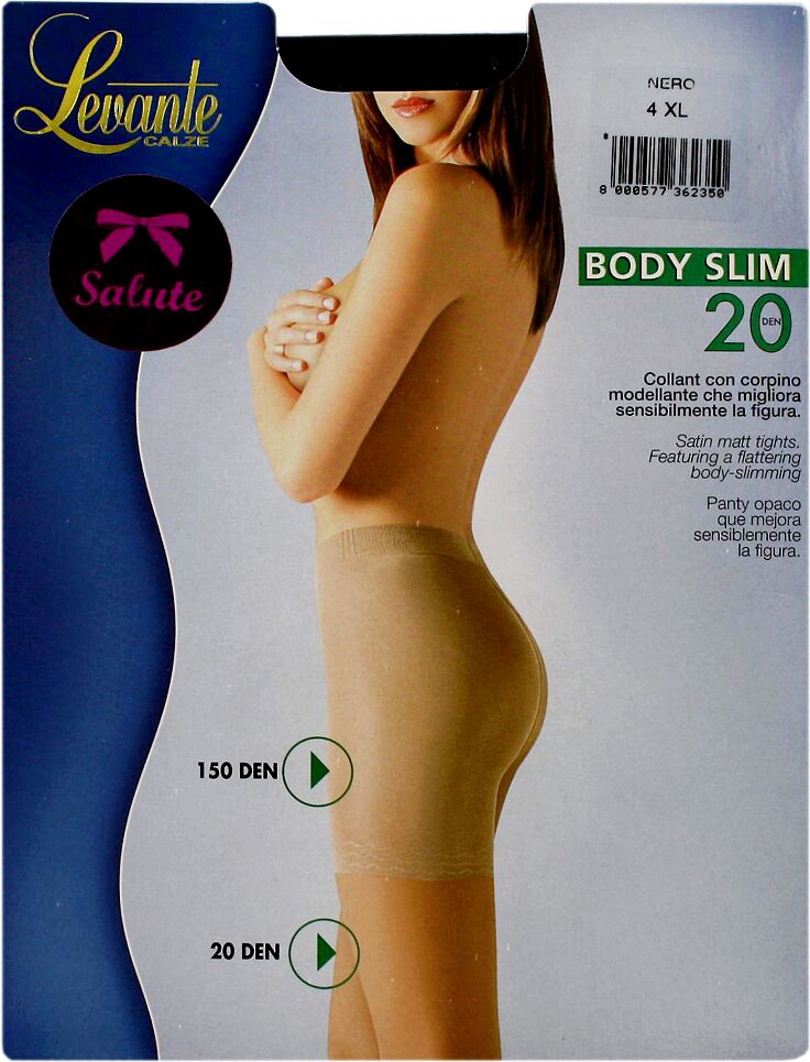 Զուգագուլպա «Levante Body Slim 20Den N4» 
