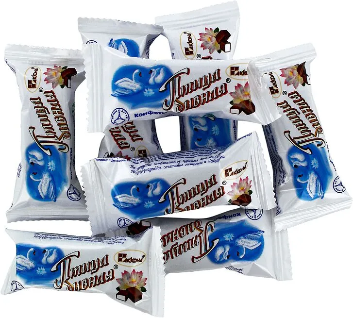 Chocolate candies "Akkond Ptitsa Divnaya" 