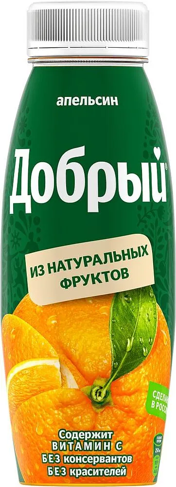 Nectar "Dobriy" 0.3l Orange
