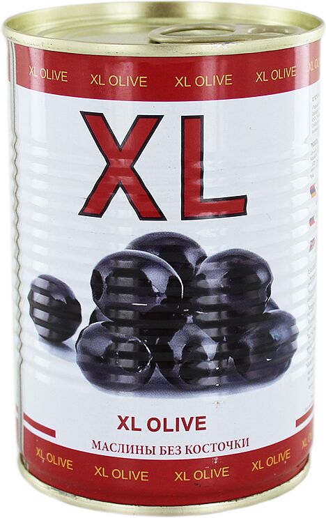 Black pitted olives "XL" 400g