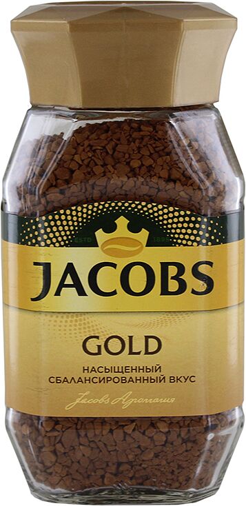 Кофе растворимый "Jacobs Gold" 95г