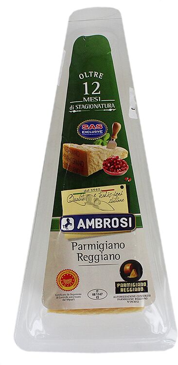 Parmesan cheese "Ambrosi Parmigiano Reggiano" 200g