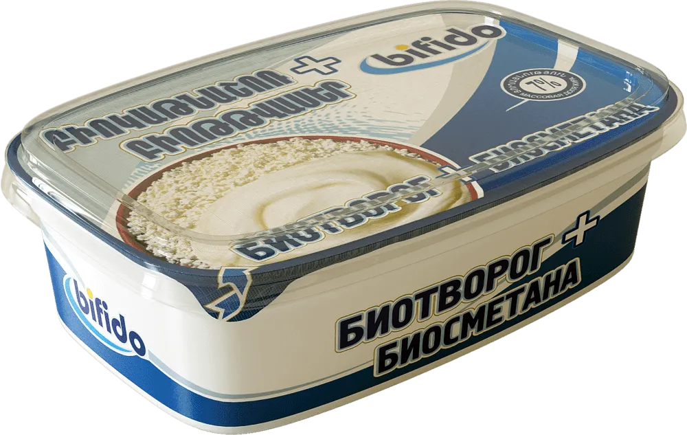 Biocurds + biosour cream ''Marianna Bifido" 180g,  richness 7%
