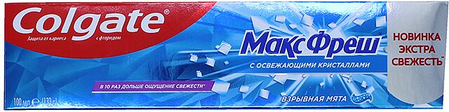 Зубная паста "Colgate Max Fresh" 100мл 