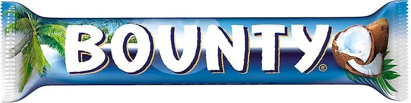 Chocolate bar «Bounty» 55g 