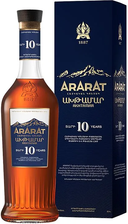 Коньяк "Арарат Ахтамар 10*" 0.5л