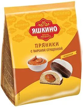 Gingerbreads with condesned milk "Яшкино" 350g 