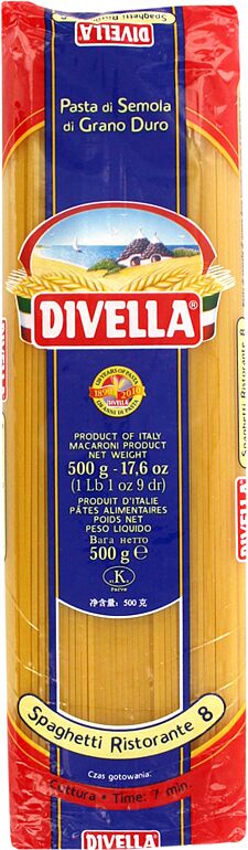 Спагетти ''Divella Ristorante №8" 500г 