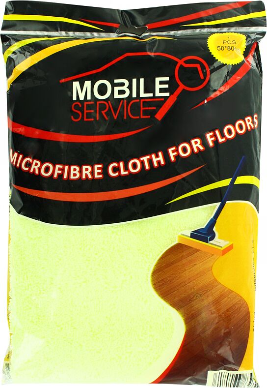 Microfiber cloth for floors "Mobile service" 1pcs.