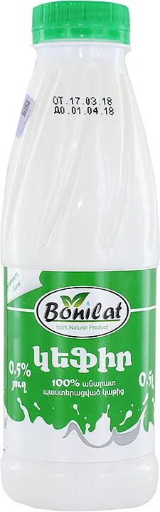 Kefir "Bonilat" 0.45l, richness: 0․5%