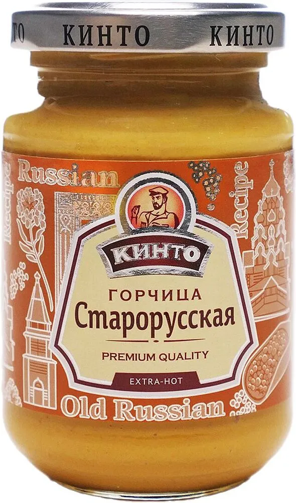 Горчица "Кинто Старорусская" 170г