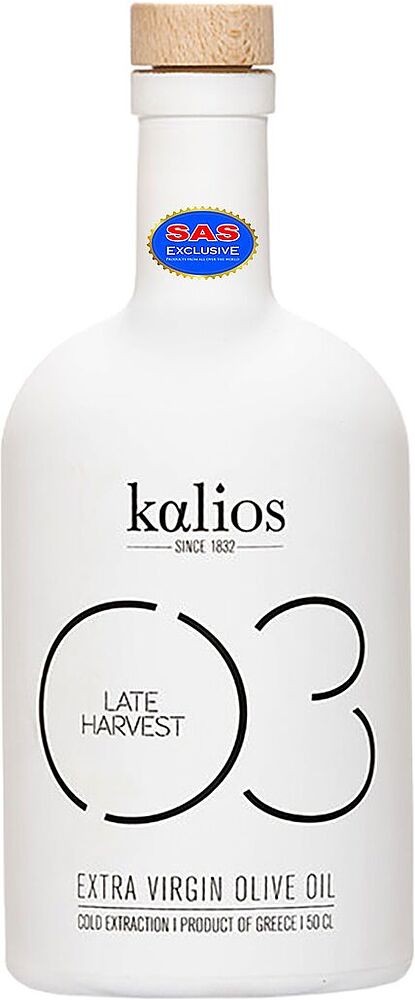 Масло оливковое "Kalios Extra Virgin 03" 0.5л