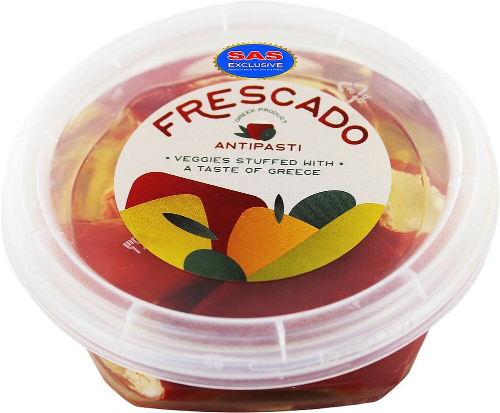 Перец красный острый с сыром "Frescado" 250г
