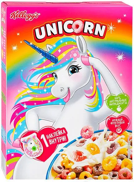 Готовый завтрак "Kellogg's Unicorn" 195г