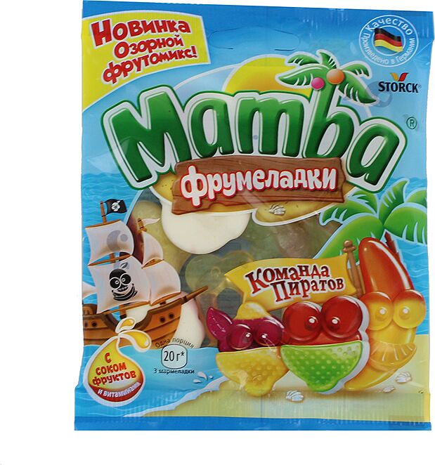 Мармеладные конфеты "Mamba Фрумеладки" 70г