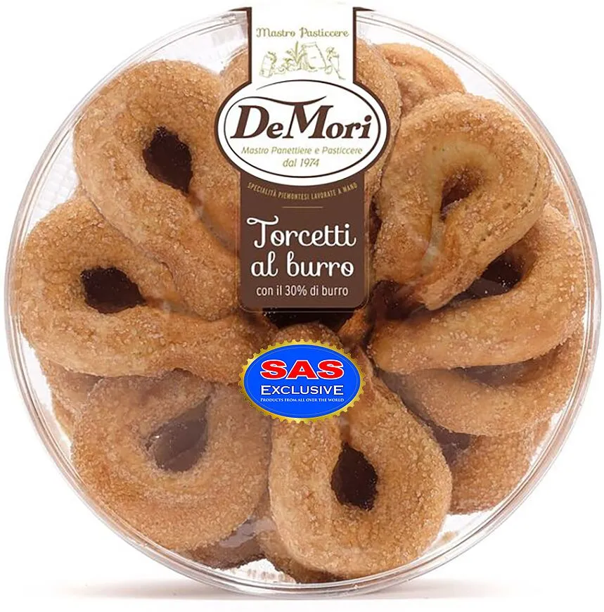 Butter cookies "De Mori Torcetti" 300g
