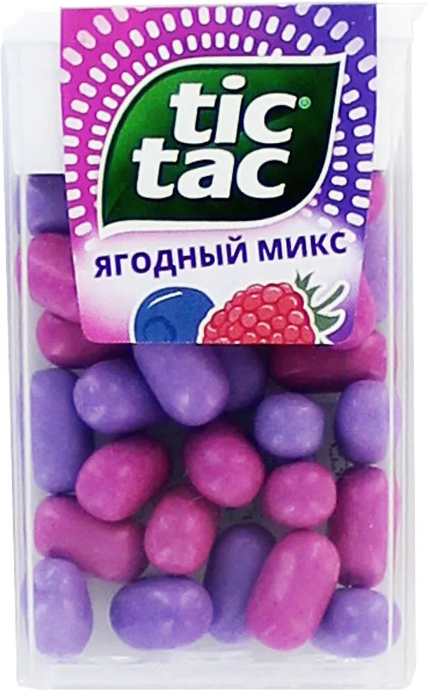 Fruit drops "Tic Tac" 16g Berry mix
