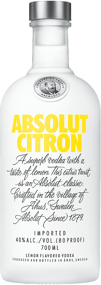 Lemon vodka "Absolut Citron" 0.7l  