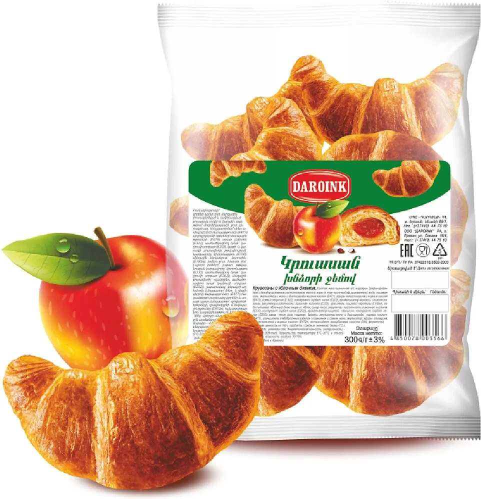 Croissant apple jam "Daroink" 300g